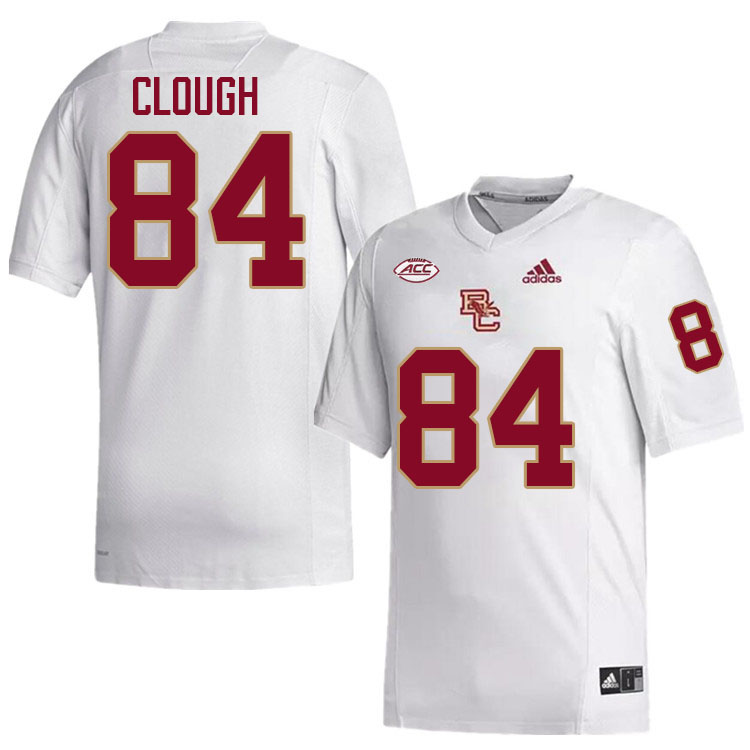 Boston College Eagles #84 Brady Clough College Football Jerseys Stitched-White